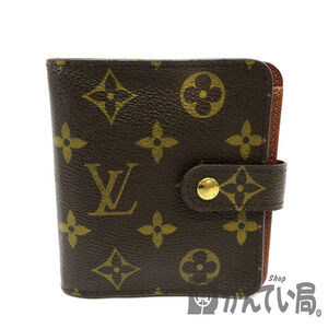 Louis Vuitton Compact Zip Monogram Bifold Wallet